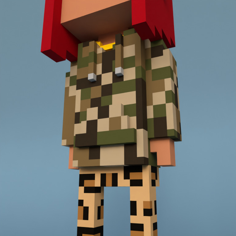 Meebit #14764 — Outfit