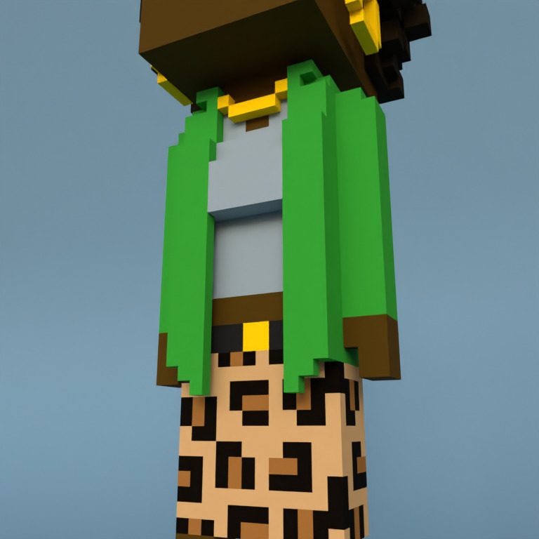 Meebit #14772 — Outfit