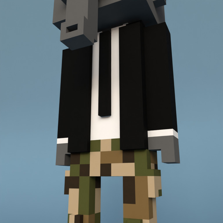 Meebit #14791 — Outfit