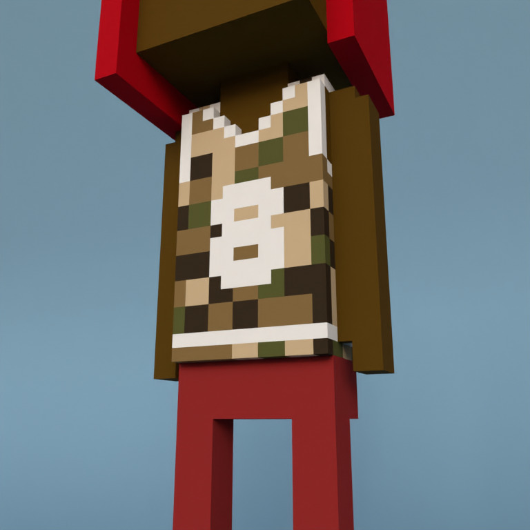 Meebit #14807 — Outfit