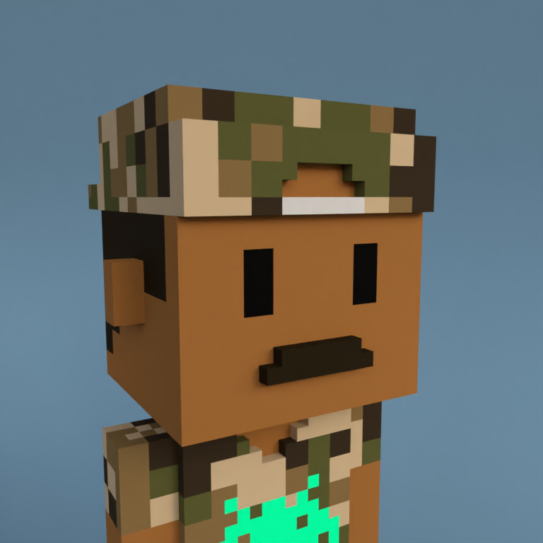 Meebit #14810 — Portrait