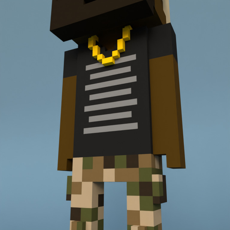 Meebit #14818 — Outfit