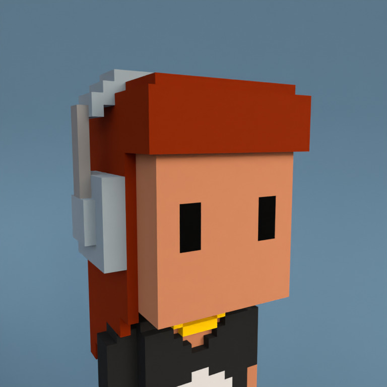 Meebit #14821 — Portrait