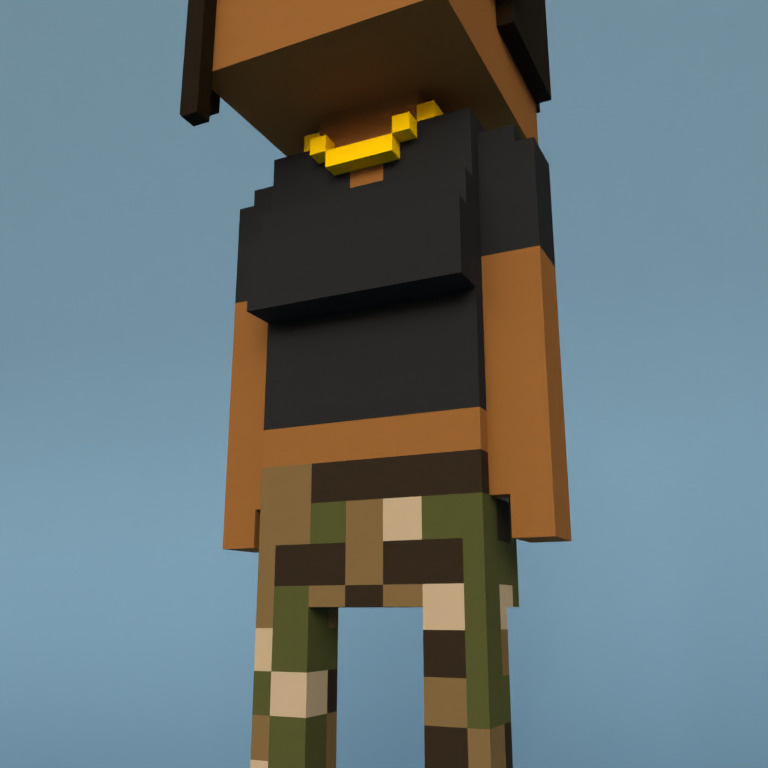Meebit #14827 — Outfit