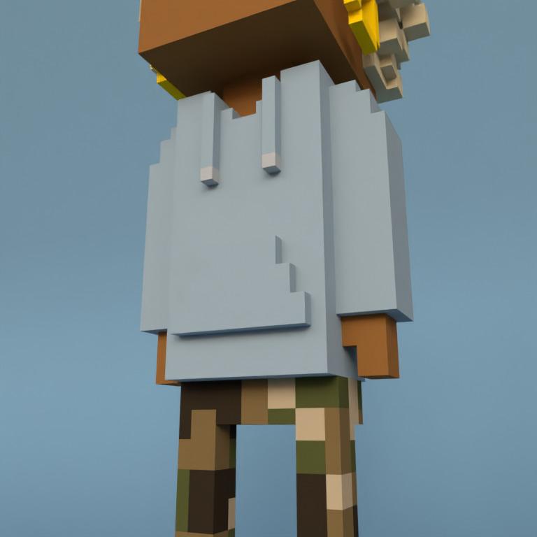 Meebit #14833 — Outfit