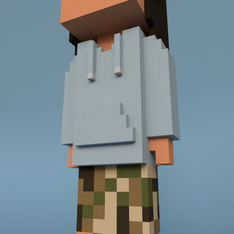 Meebit #14841 — Outfit