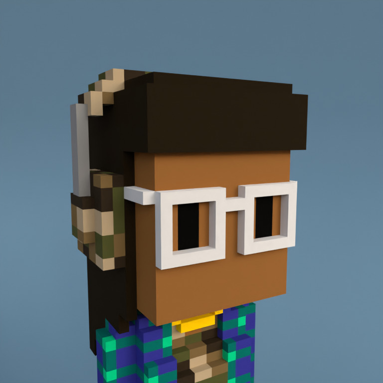 Meebit #14843 — Portrait