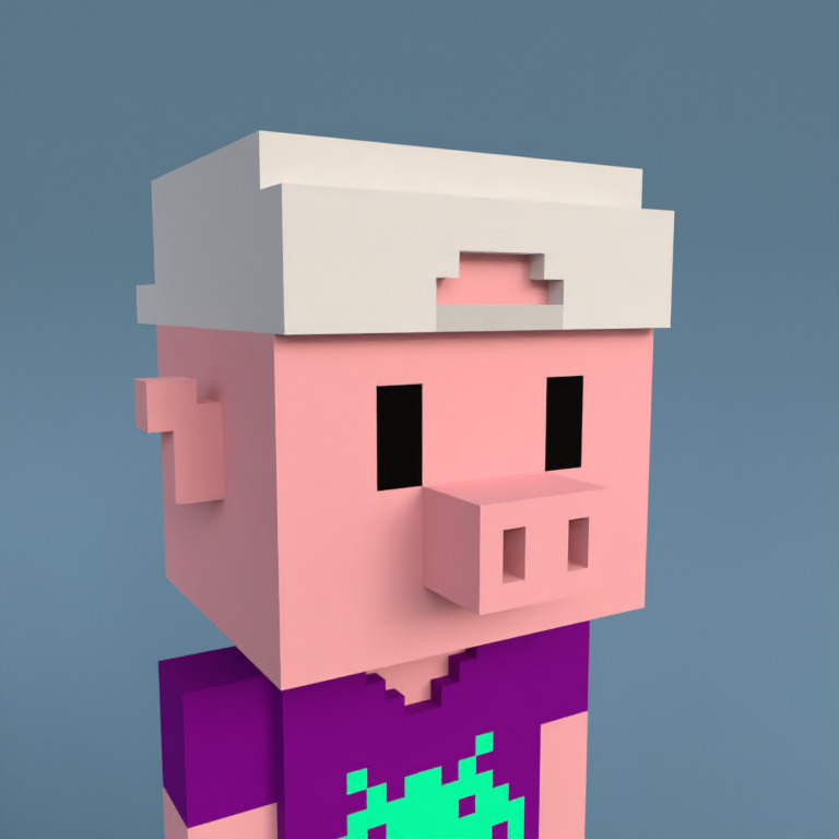 Meebit #14855 — Portrait
