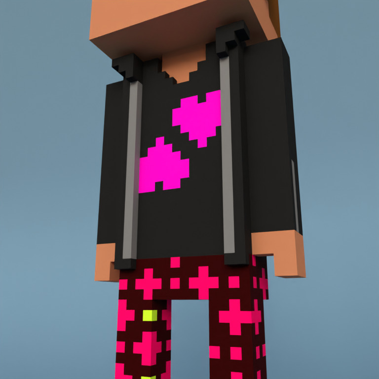 Meebit #14858 — Outfit