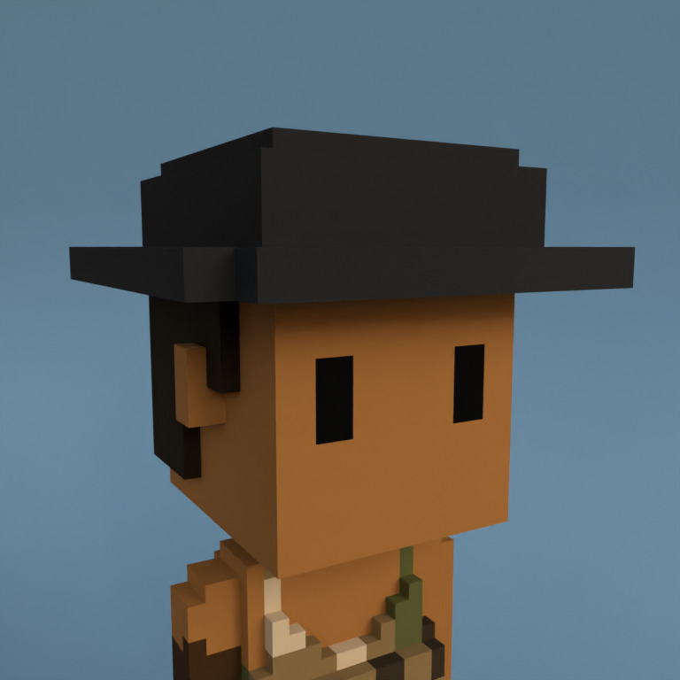 Meebit #14876 — Portrait