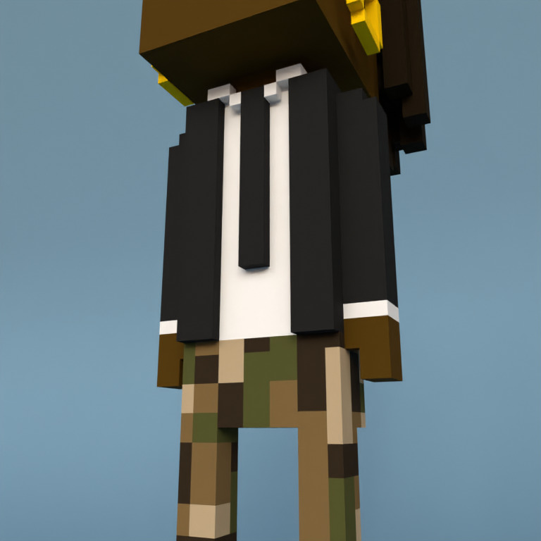 Meebit #14890 — Outfit