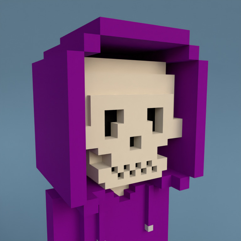 Meebit #14916 — Portrait