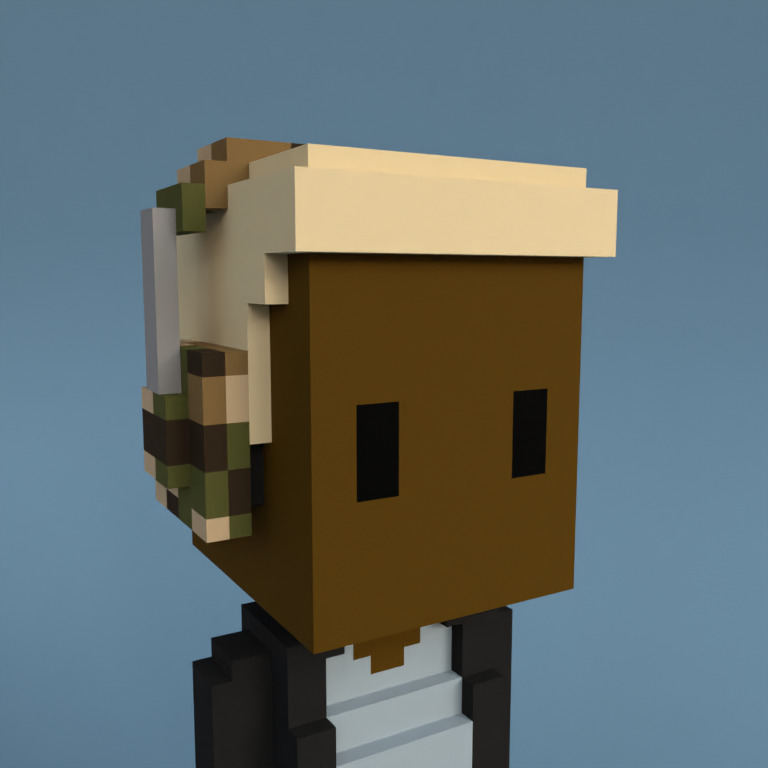 Meebit #14937 — Portrait