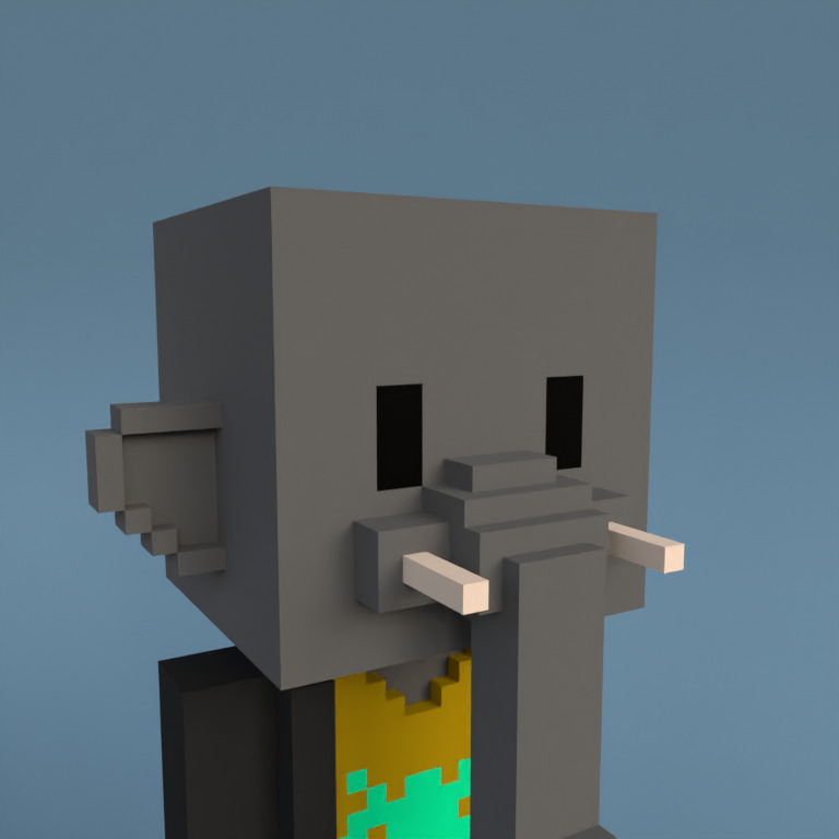 Meebit #14938 — Portrait