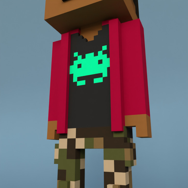 Meebit #14966 — Outfit