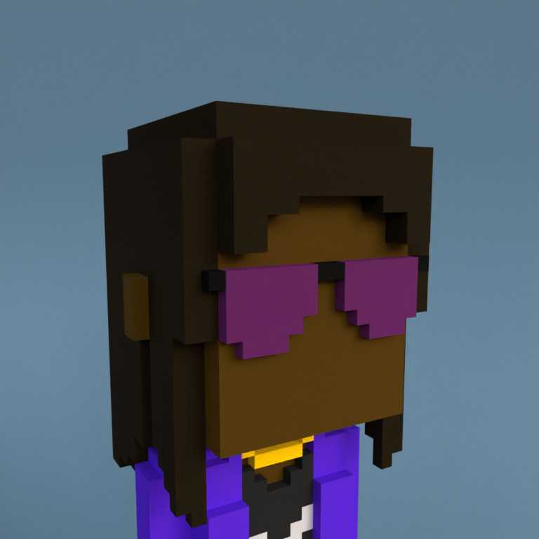Meebit #15004 — Portrait
