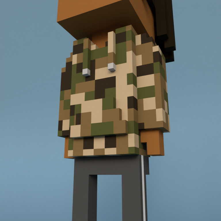 Meebit #15009 — Outfit