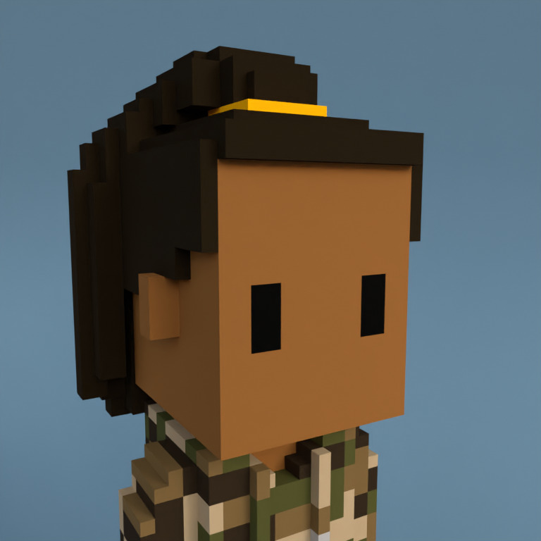 Meebit #15009 — Portrait