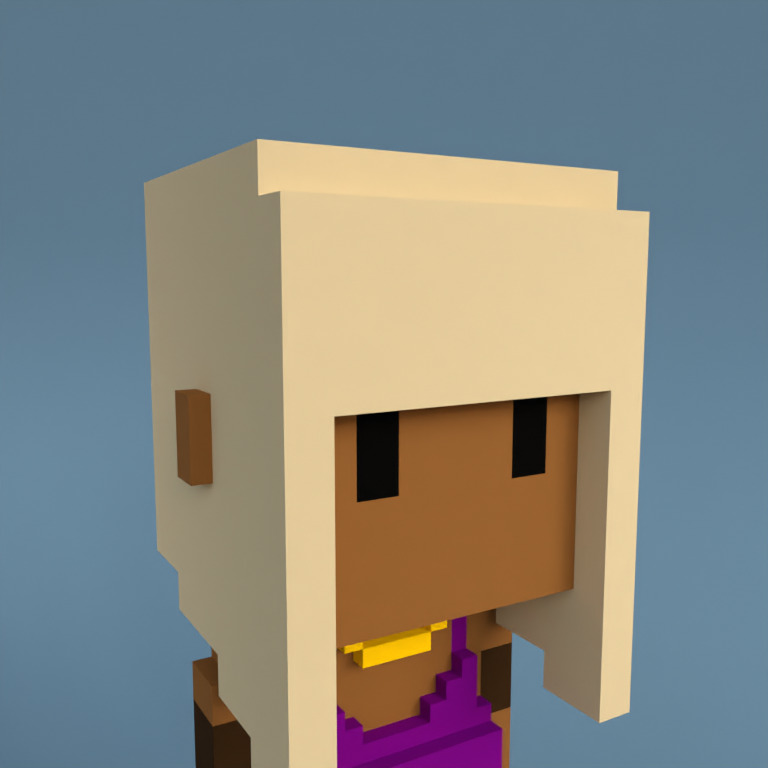 Meebit #15011 — Portrait