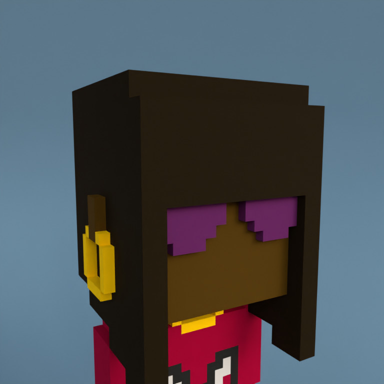 Meebit #15013 — Portrait
