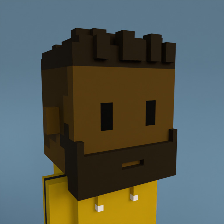 Meebit #15018 — Portrait