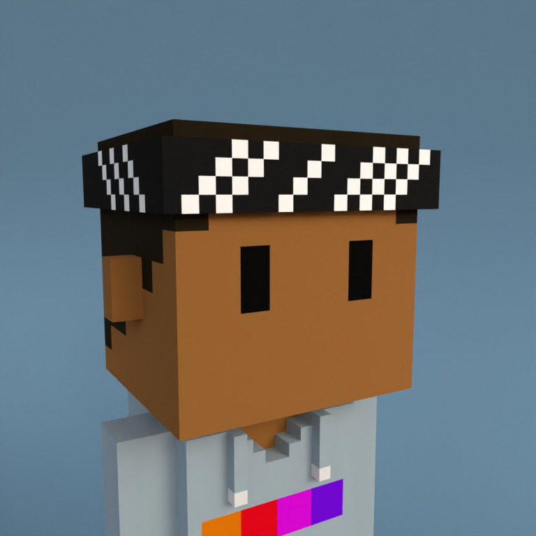 Meebit #15019 — Portrait