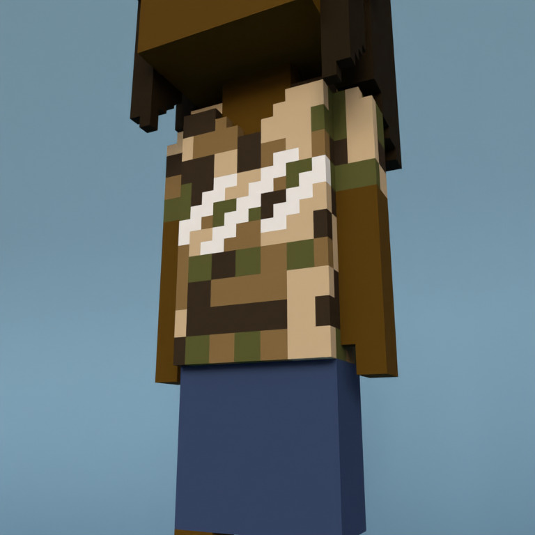 Meebit #15020 — Outfit
