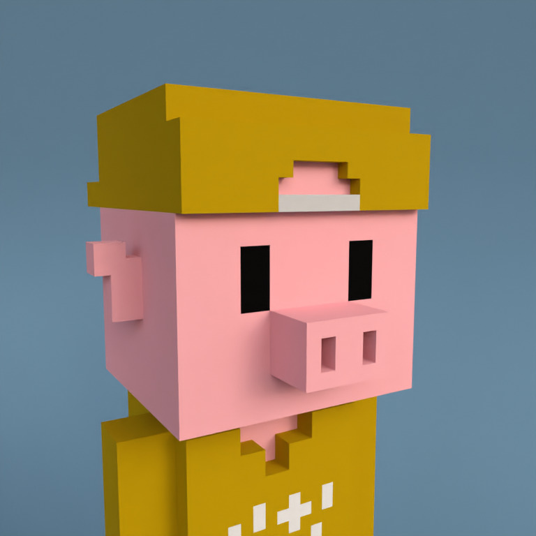 Meebit #15022 — Portrait