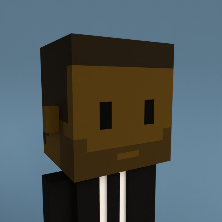 Meebit #15048 — Portrait