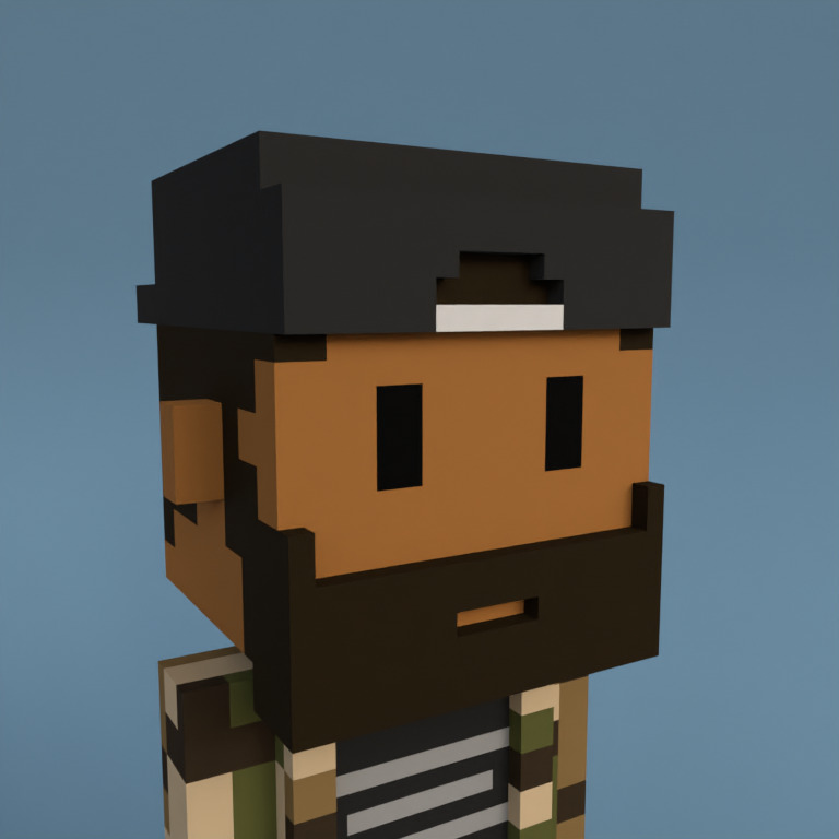 Meebit #15055 — Portrait