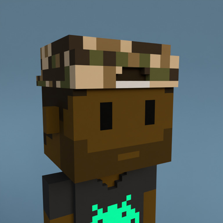 Meebit #15057 — Portrait