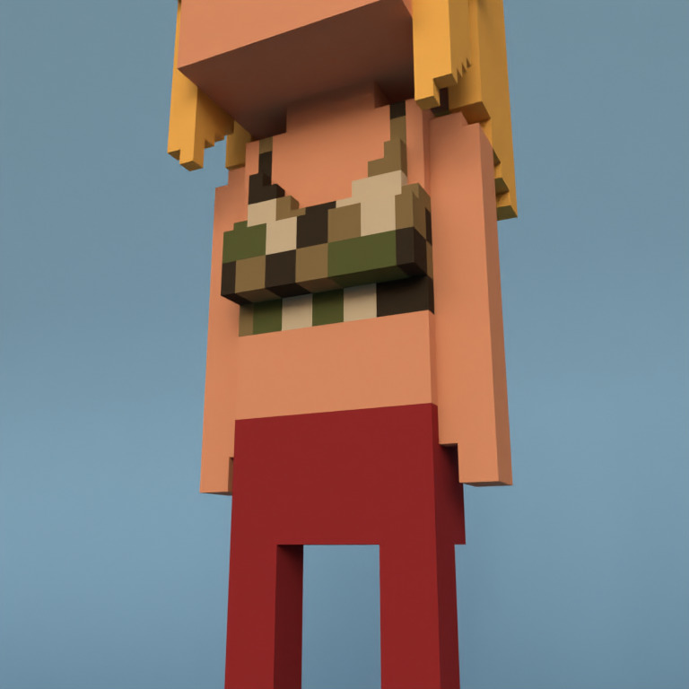 Meebit #15067 — Outfit