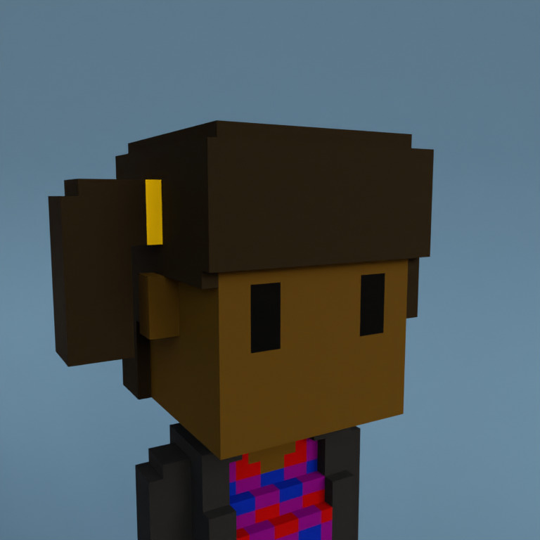 Meebit #15068 — Portrait