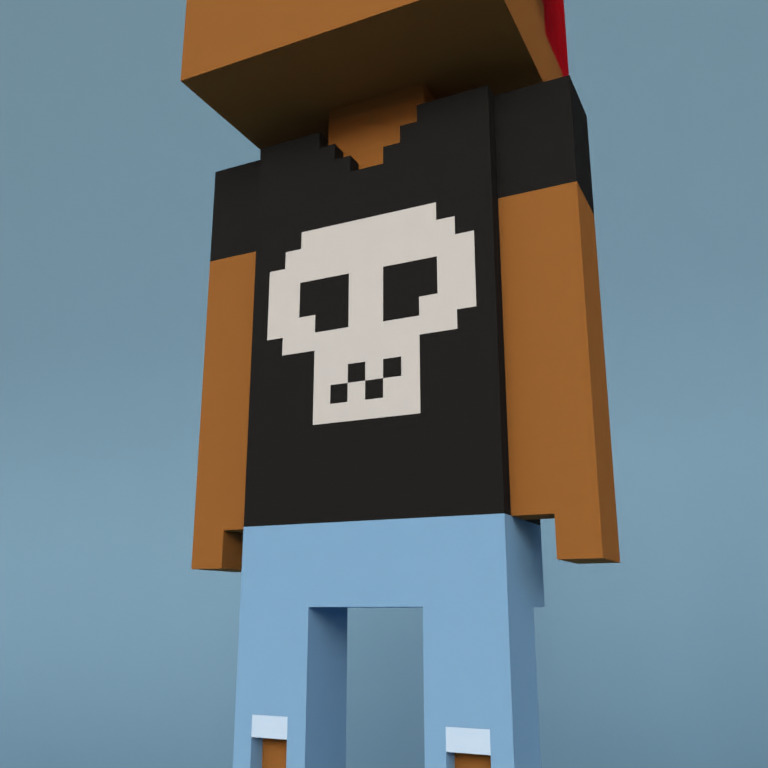 Meebit #15072 — Outfit