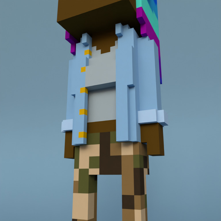 Meebit #15077 — Outfit