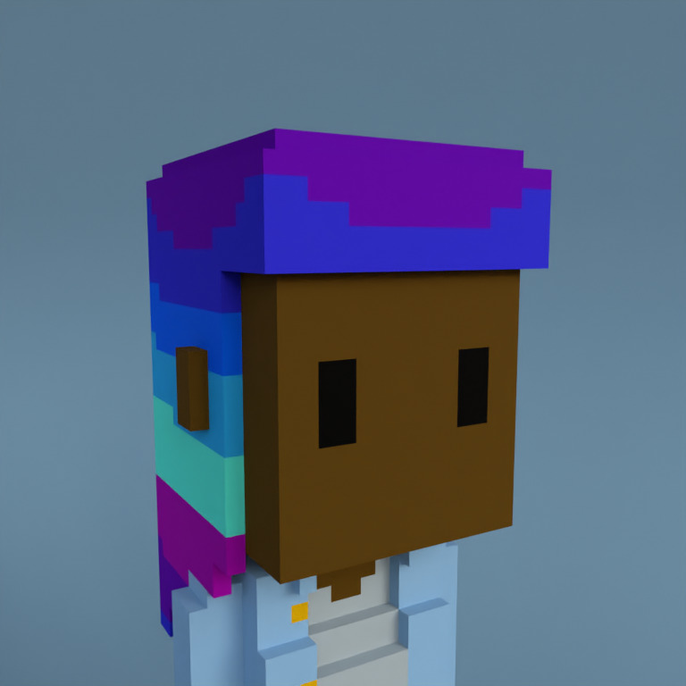 Meebit #15077 — Portrait