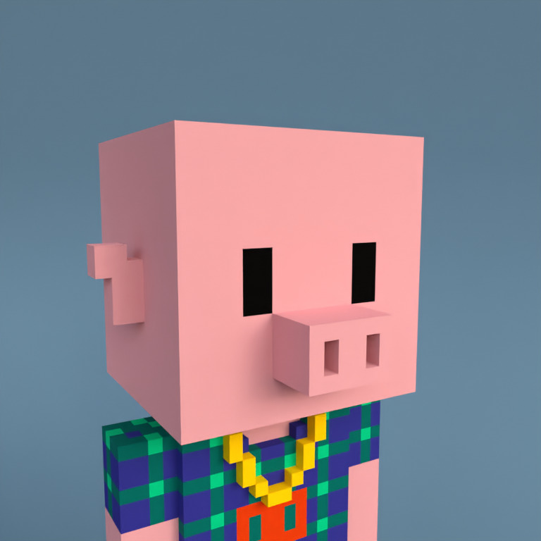 Meebit #15093 — Portrait