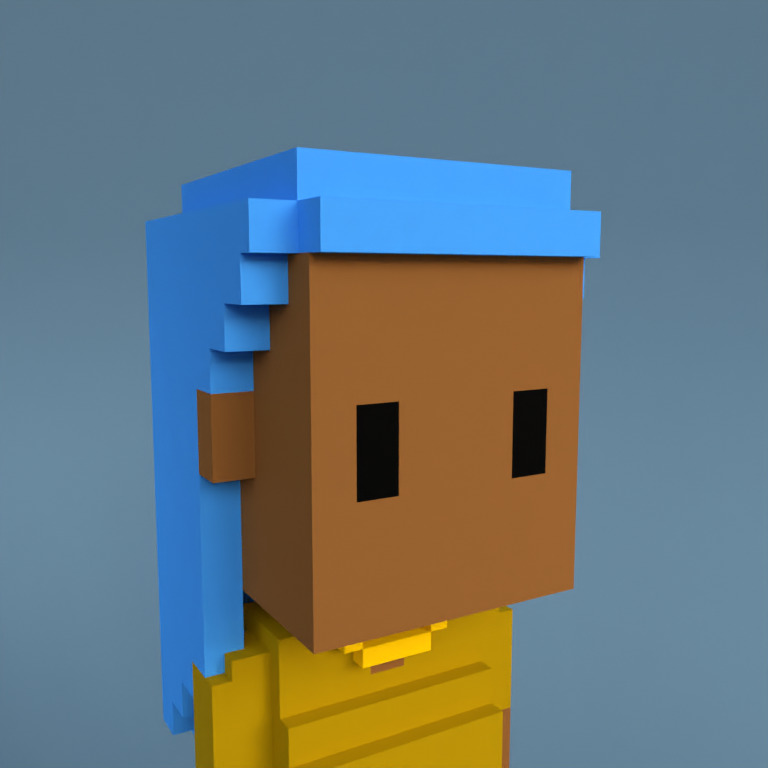 Meebit #15166 — Portrait
