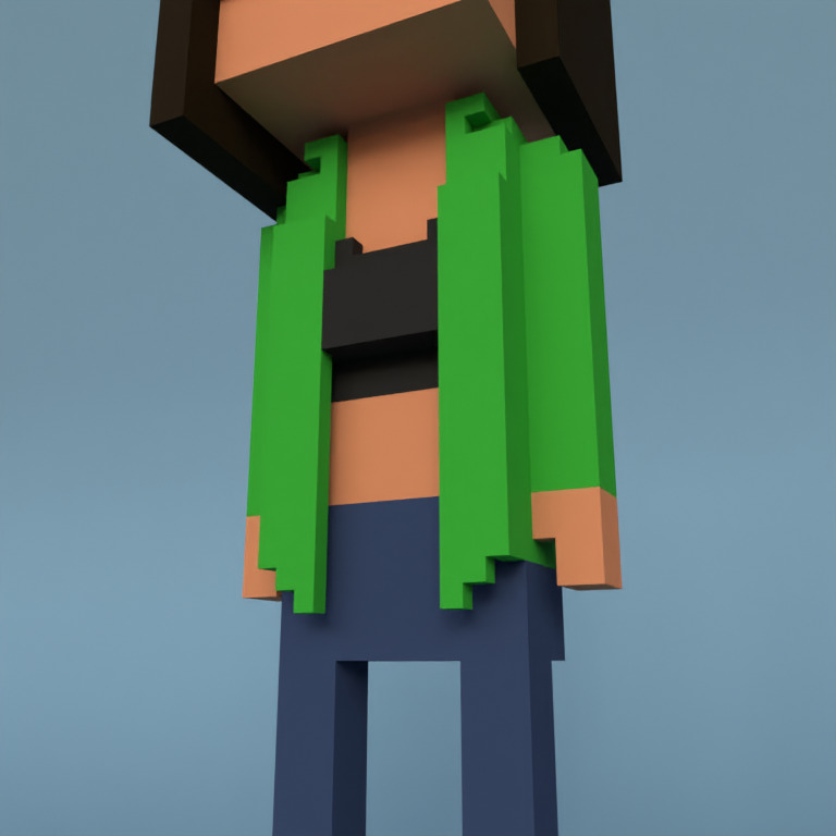 Meebit #15185 — Outfit