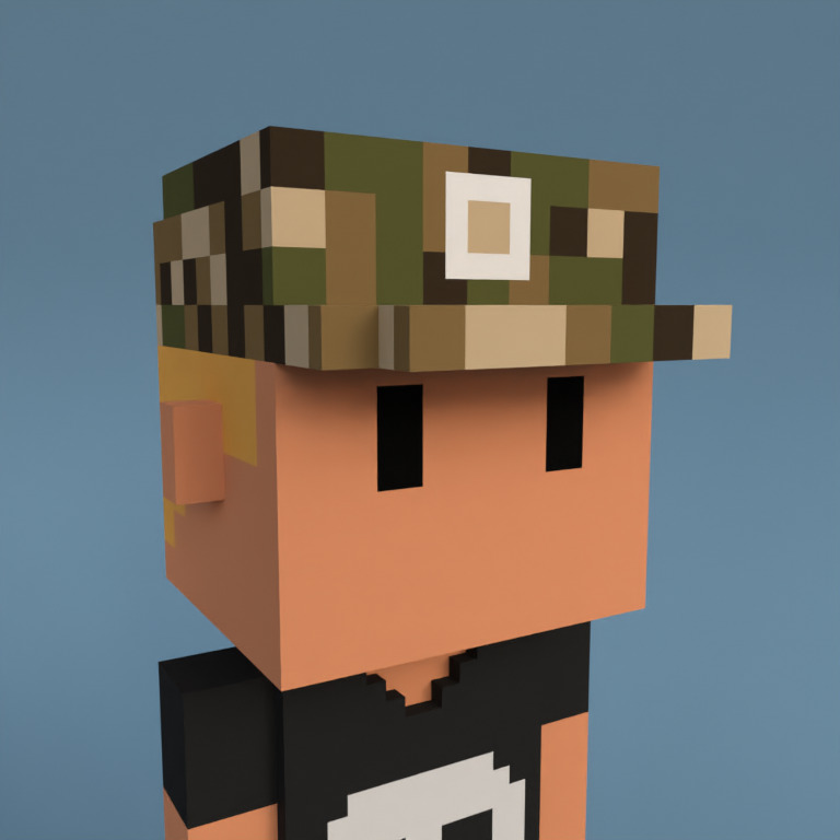 Meebit #15218 — Portrait