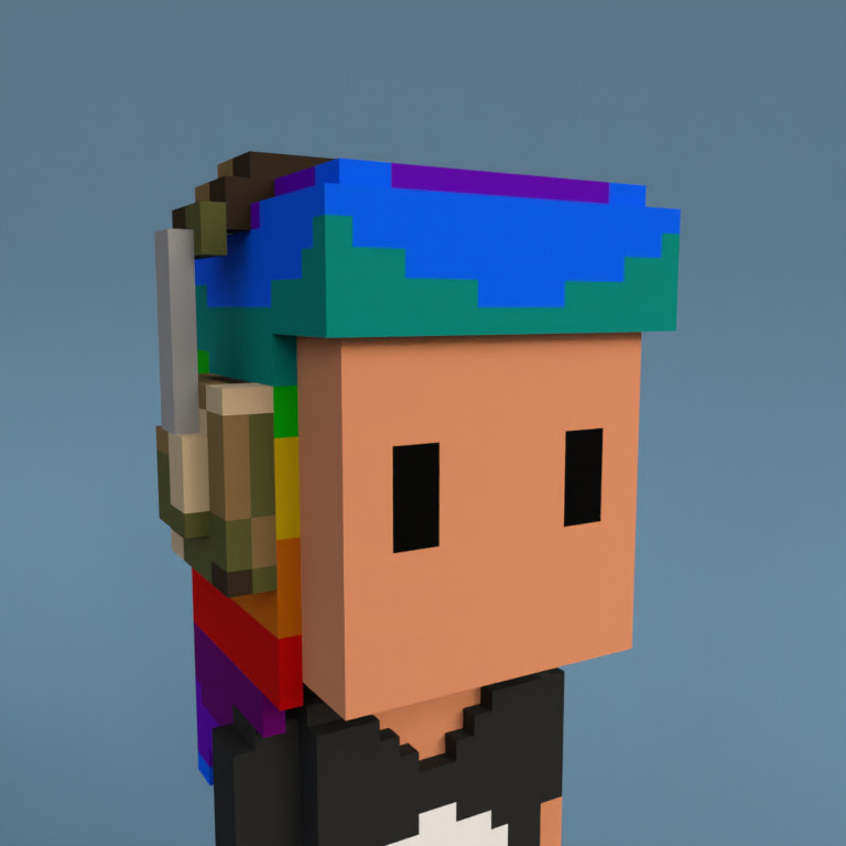 Meebit #15242 — Portrait