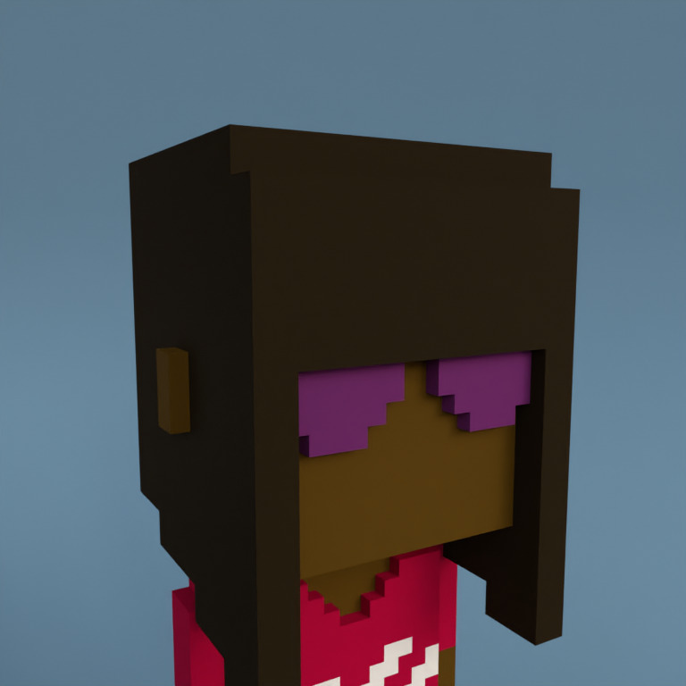 Meebit #15243 — Portrait