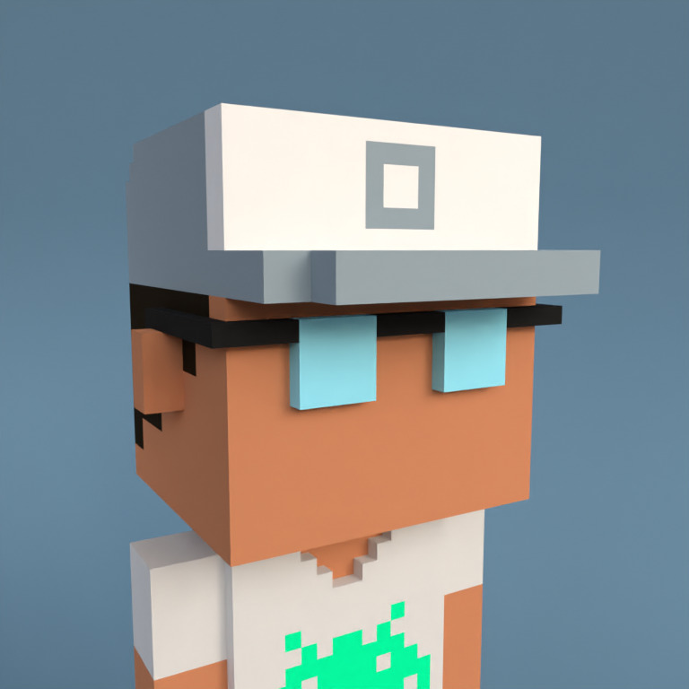 Meebit #15244 — Portrait