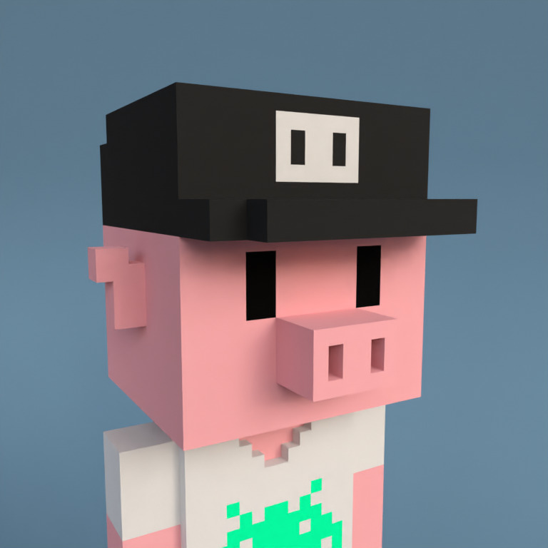Meebit #15252 — Portrait