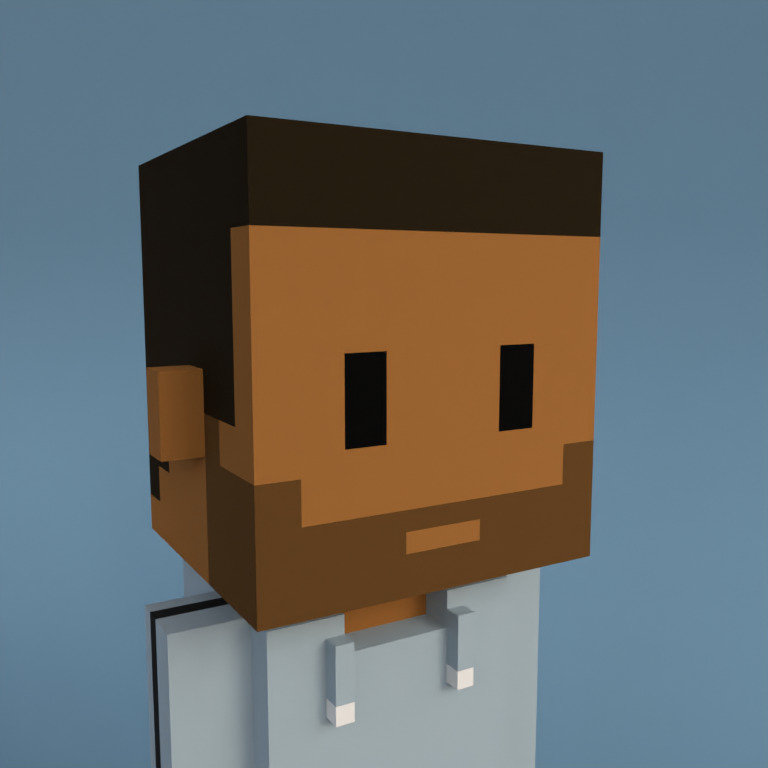 Meebit #15254 — Portrait