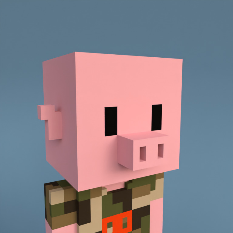 Meebit #15262 — Portrait