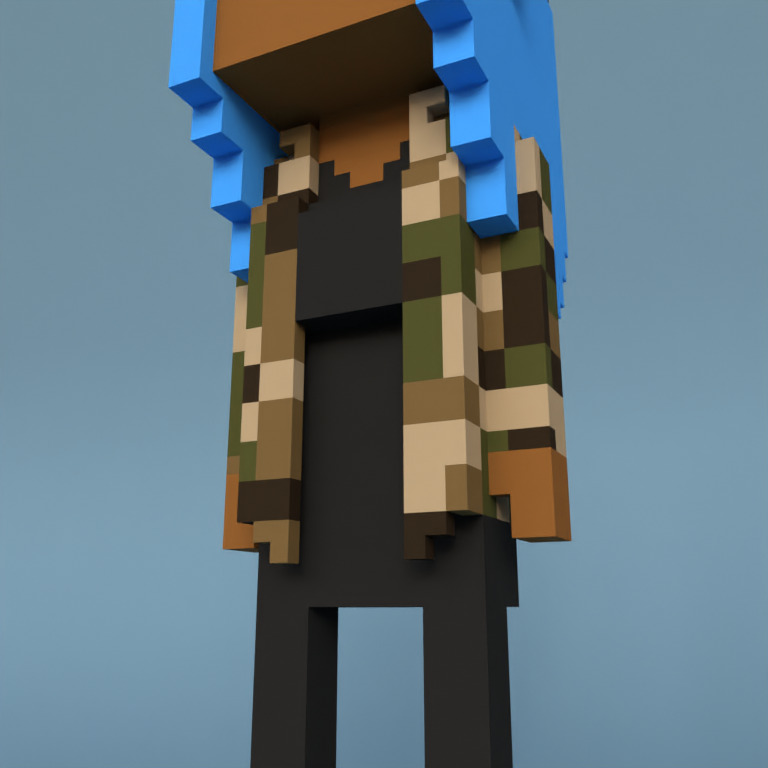 Meebit #15351 — Outfit