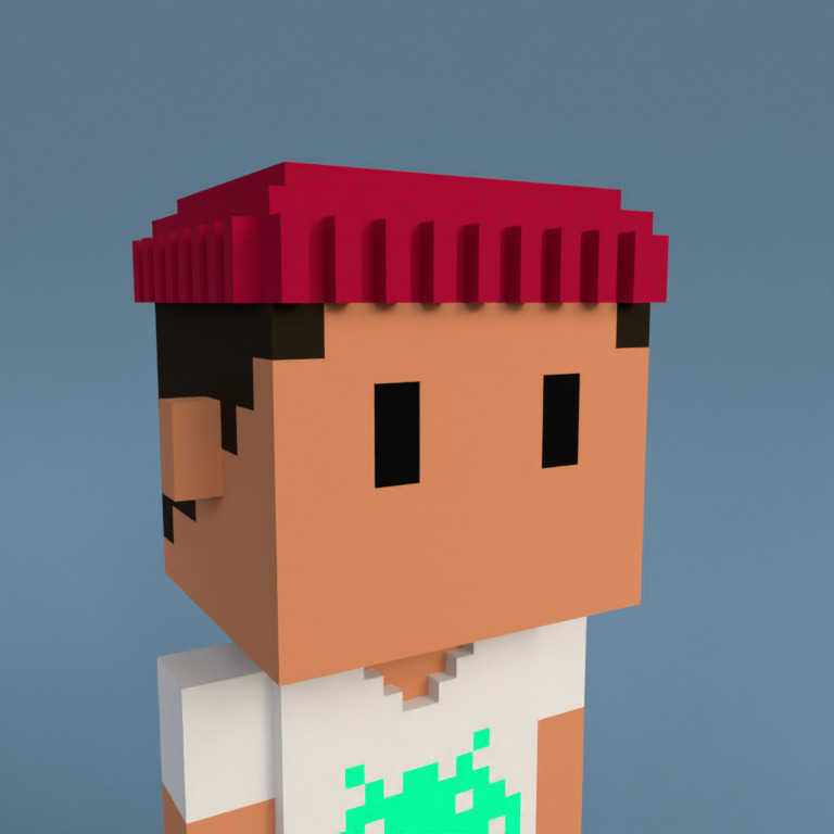 Meebit #15371 — Portrait