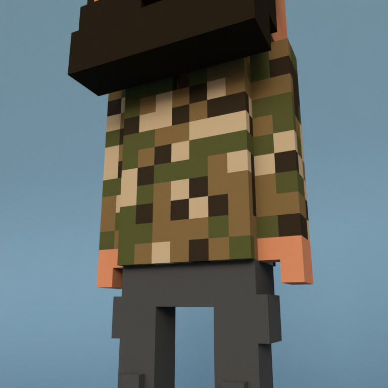 Meebit #15384 — Outfit