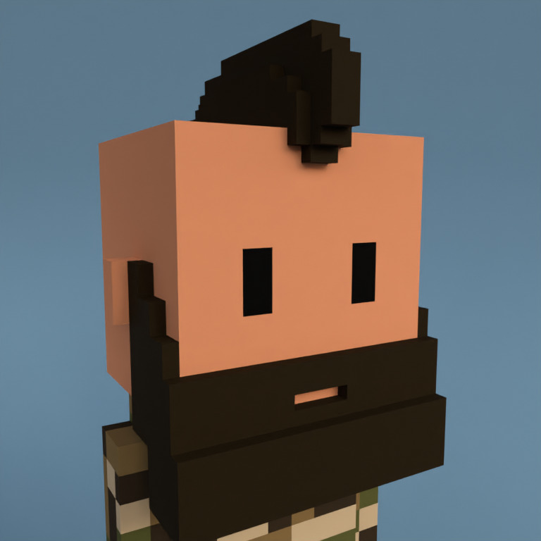 Meebit #15384 — Portrait